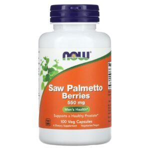 Saw Palmetto Berries Men's Health 550 mg 100 Veg Capsules