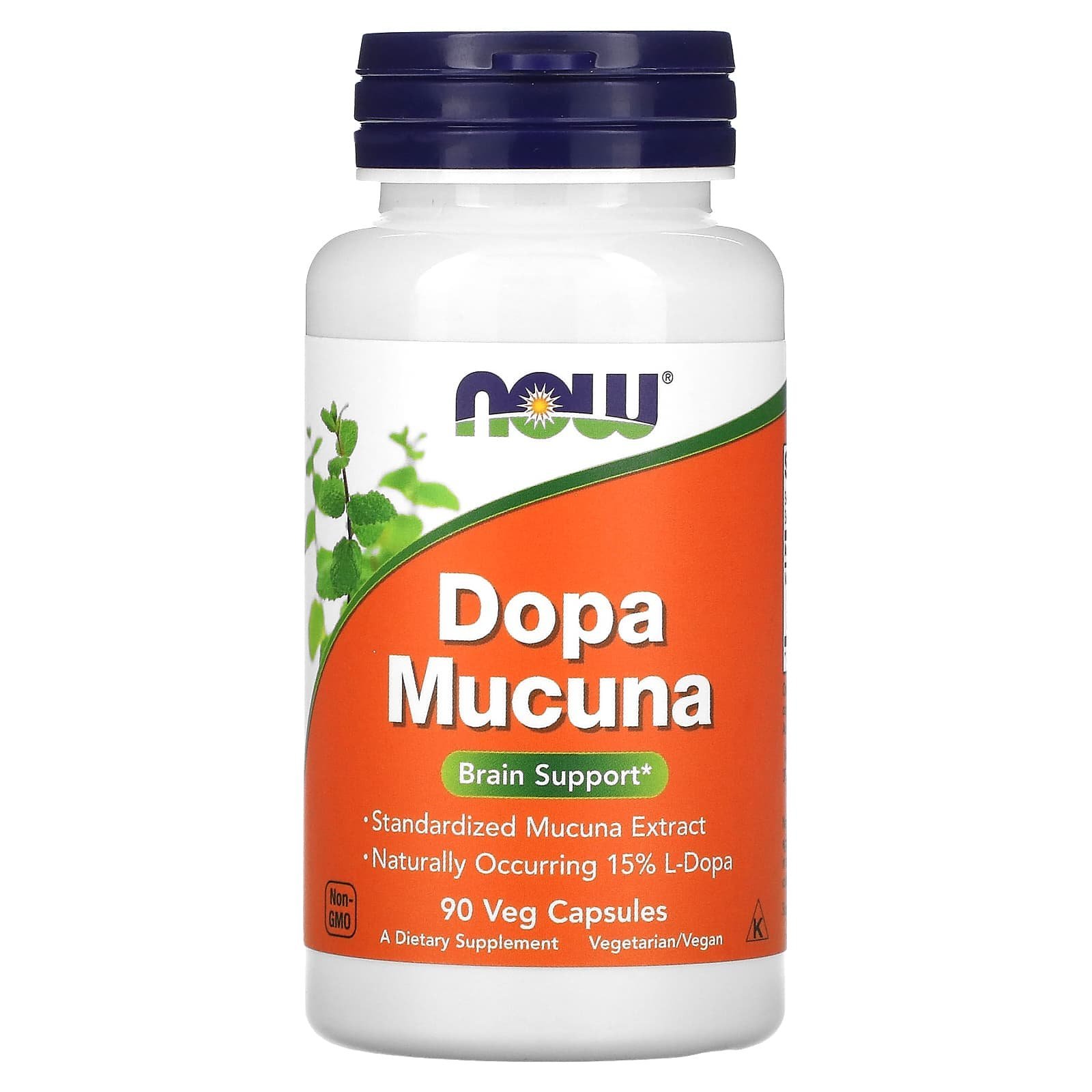 NOW Foods Mucuna Dopa – 90 capsules végétariennes