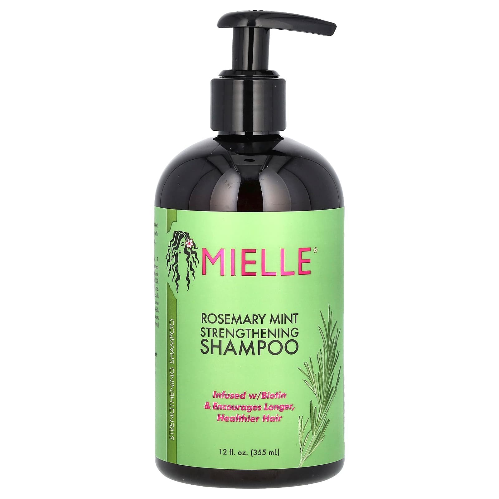 Mielle Shampooing fortifiant – Romarin et menthe – 355 ml