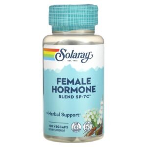 Solaray Mélange d'hormones féminines SP-7C – 100 capsules végétales