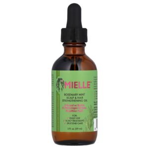 Mielle Huile fortifiante pour le cuir chevelu et les cheveux – Romarin et menthe – 59 ml