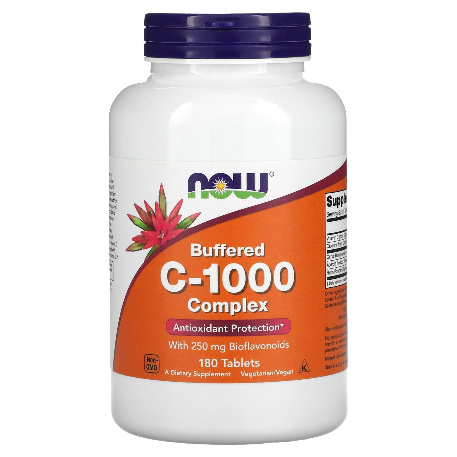 Complexe à la vitamine C 1000 tamponnée 180 comprimés