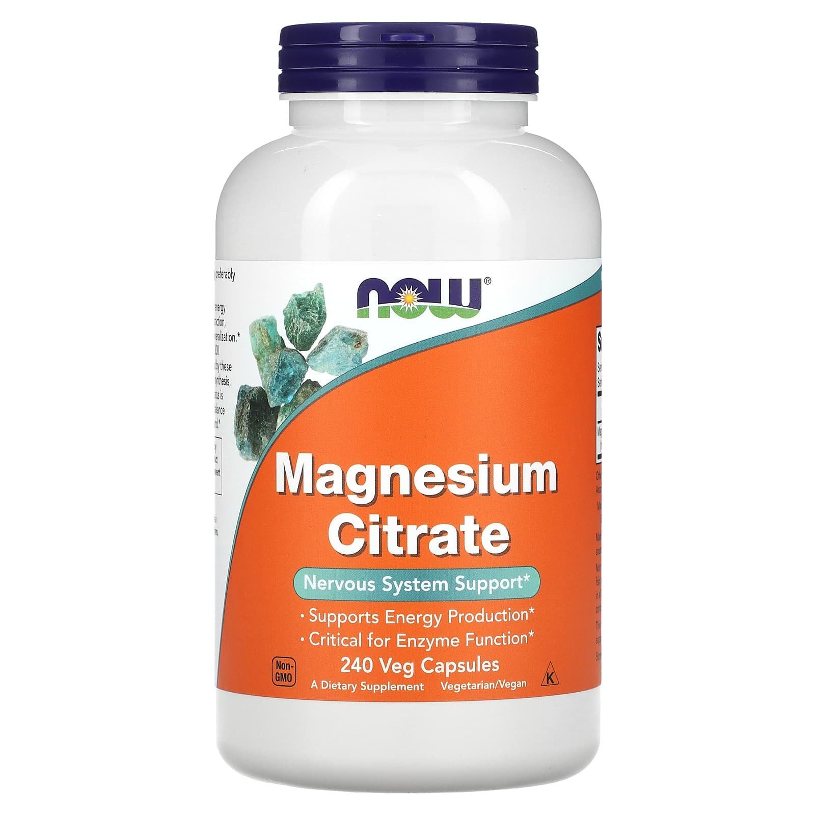 Citrate de magnesium 240 capsules végétariennes