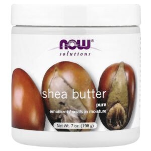 NOW Solutions Beurre de karité pur – 198 g