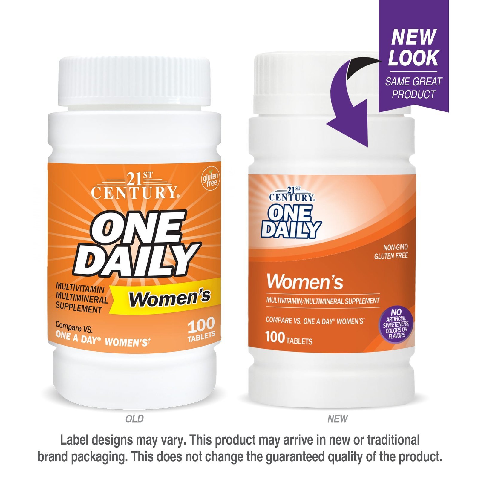 21st Century Dose quotidienne pour femmes – 100 comprimés – photo 3