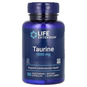 Life Extension Taurine 1 000 mg – 90 capsules végétariennes