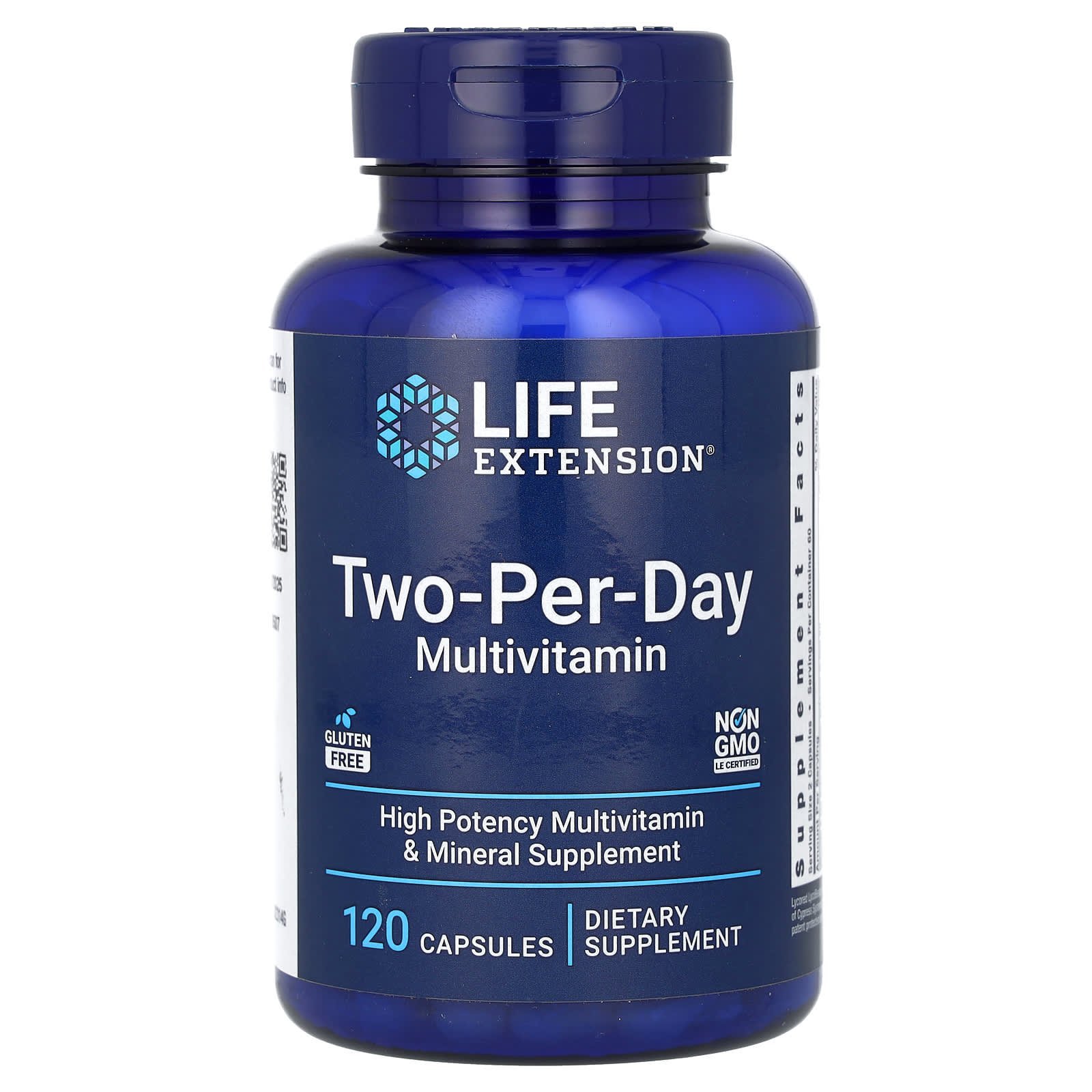 Life Extension Multivitamines Two-Per-Day – 120 capsules
