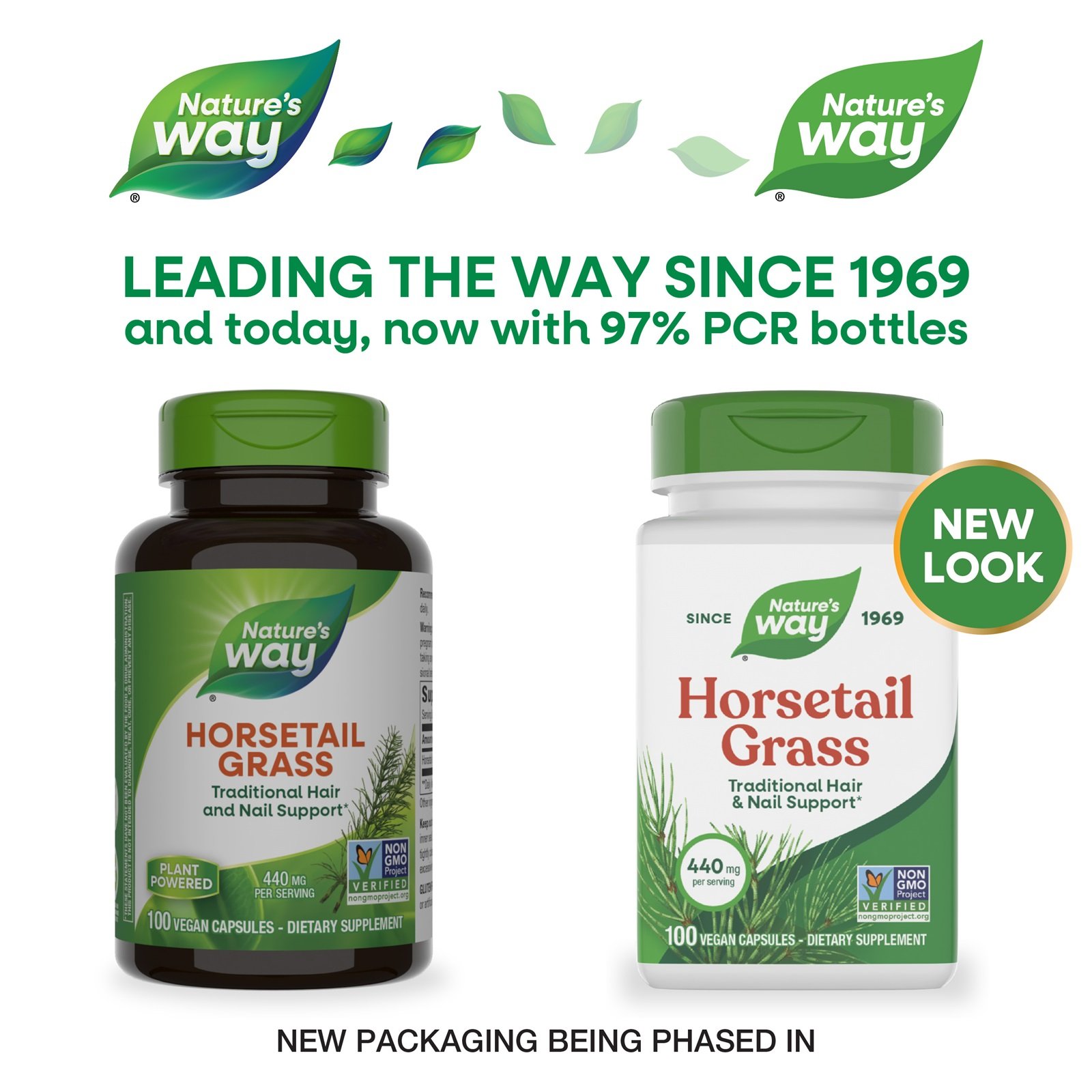 Nature's Way Prêle des champs, 440 mg – 100 capsules véganes – photo 3