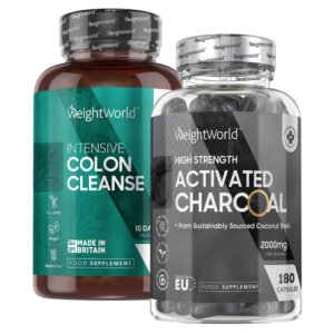 Pack charbon actif + Colon Cleanse WeightWorld