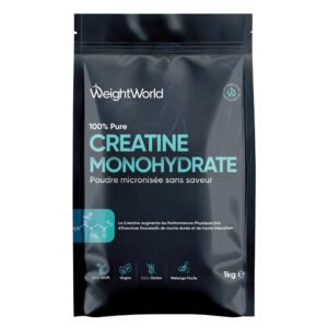 Créatine monohydrate micronisée en poudre WeightWorld