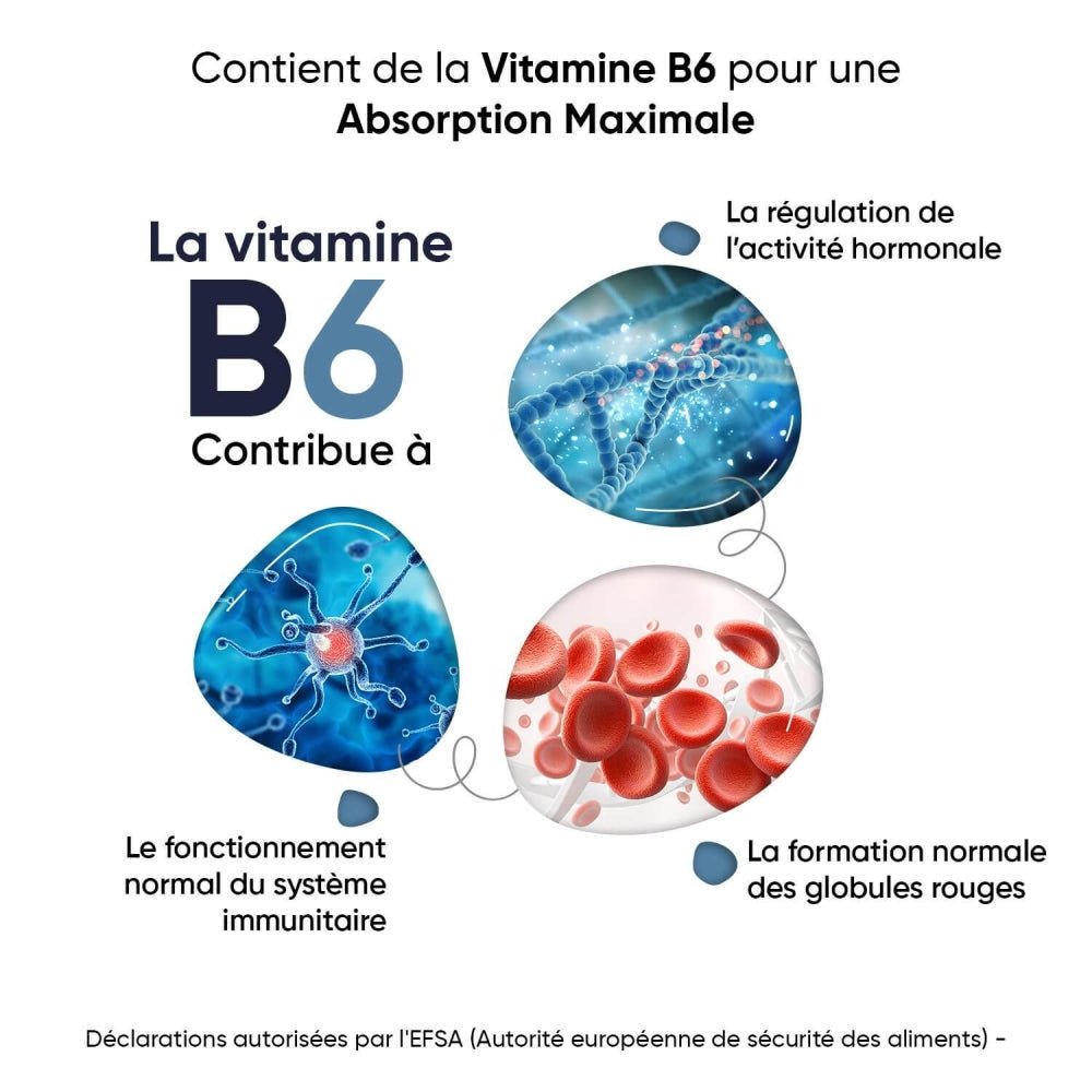 Magnésium marin Aquamin® et vitamine B6 WeightWorld – 180 gélules – 3