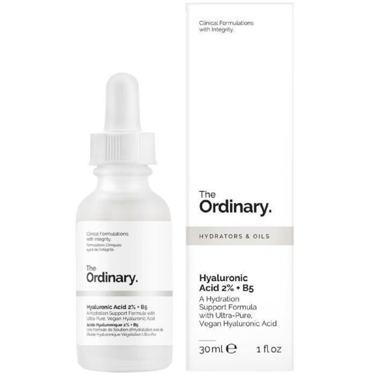 Acide Hyaluronique 2% + B5 - Sérum Hydratant 30 ml