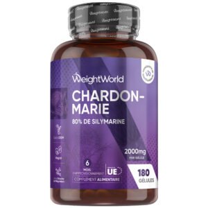 Chardon-Marie 2000 mg WeightWorld – 180 gélules
