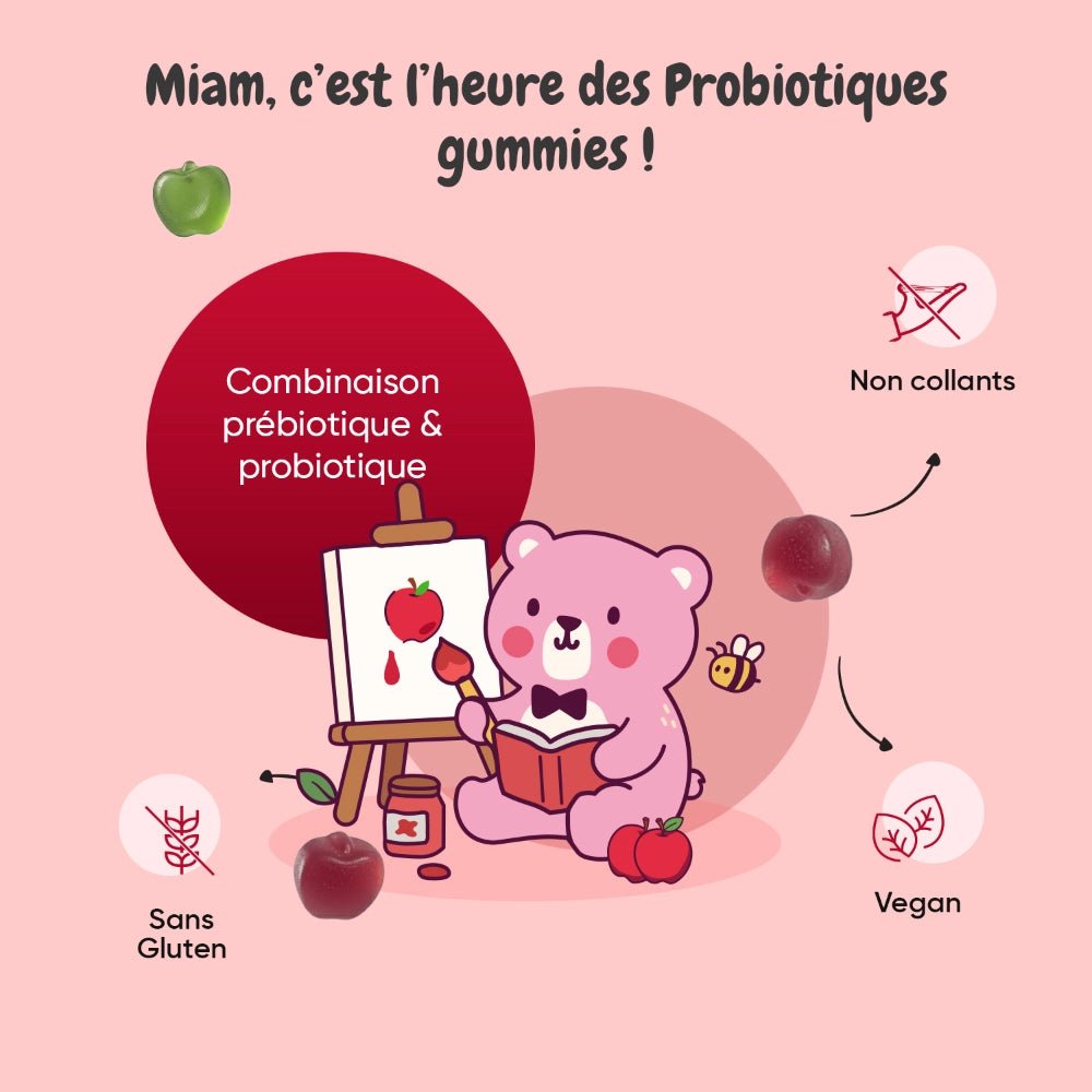 Probiotiques gummies pour enfants WeightWorld – 90 gummies – 3