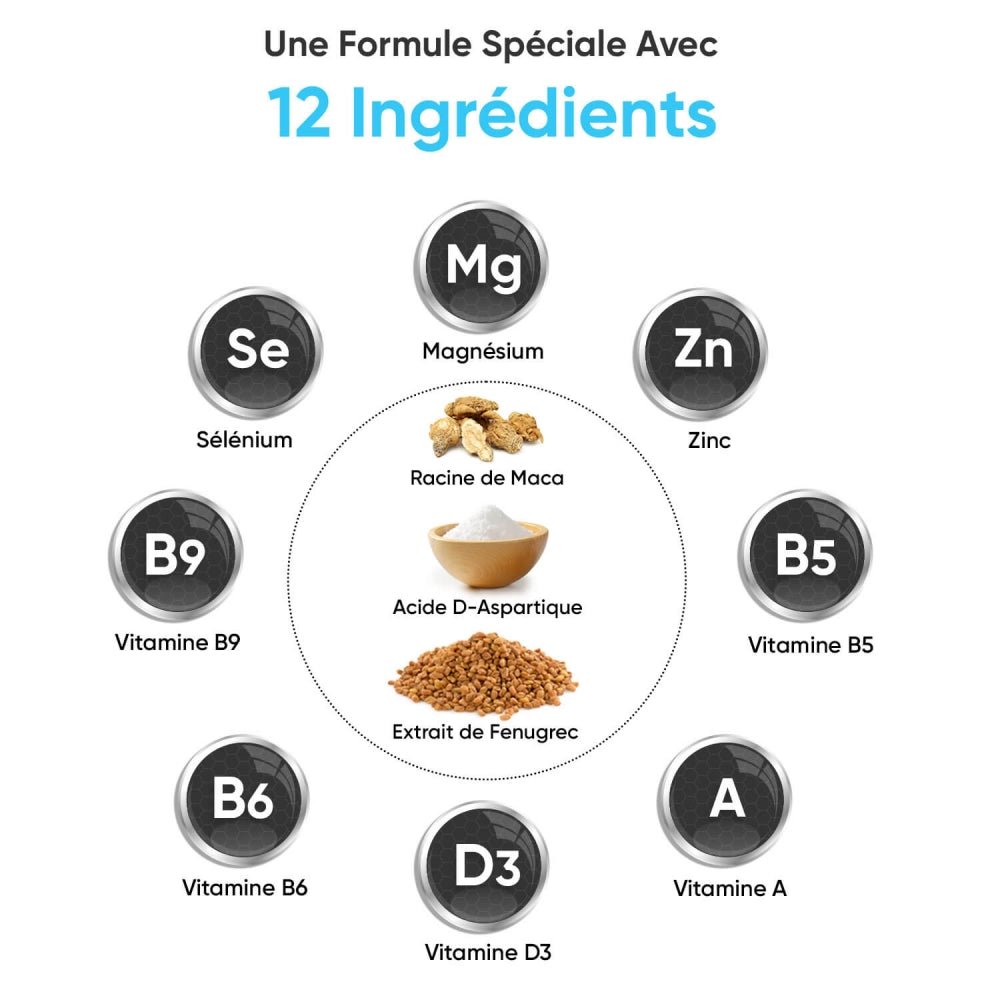 T-Boost zinc, sélénium et maca WeightWorld – comprimés – 3