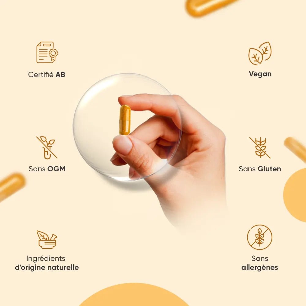 Curcuma bio avec poivre noir et gingembre WeightWorld – gélules – 3