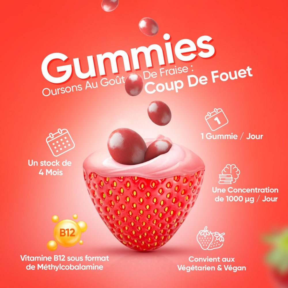 Gummies vitamine B12 1000 µg WeightWorld – 120 gummies – 2