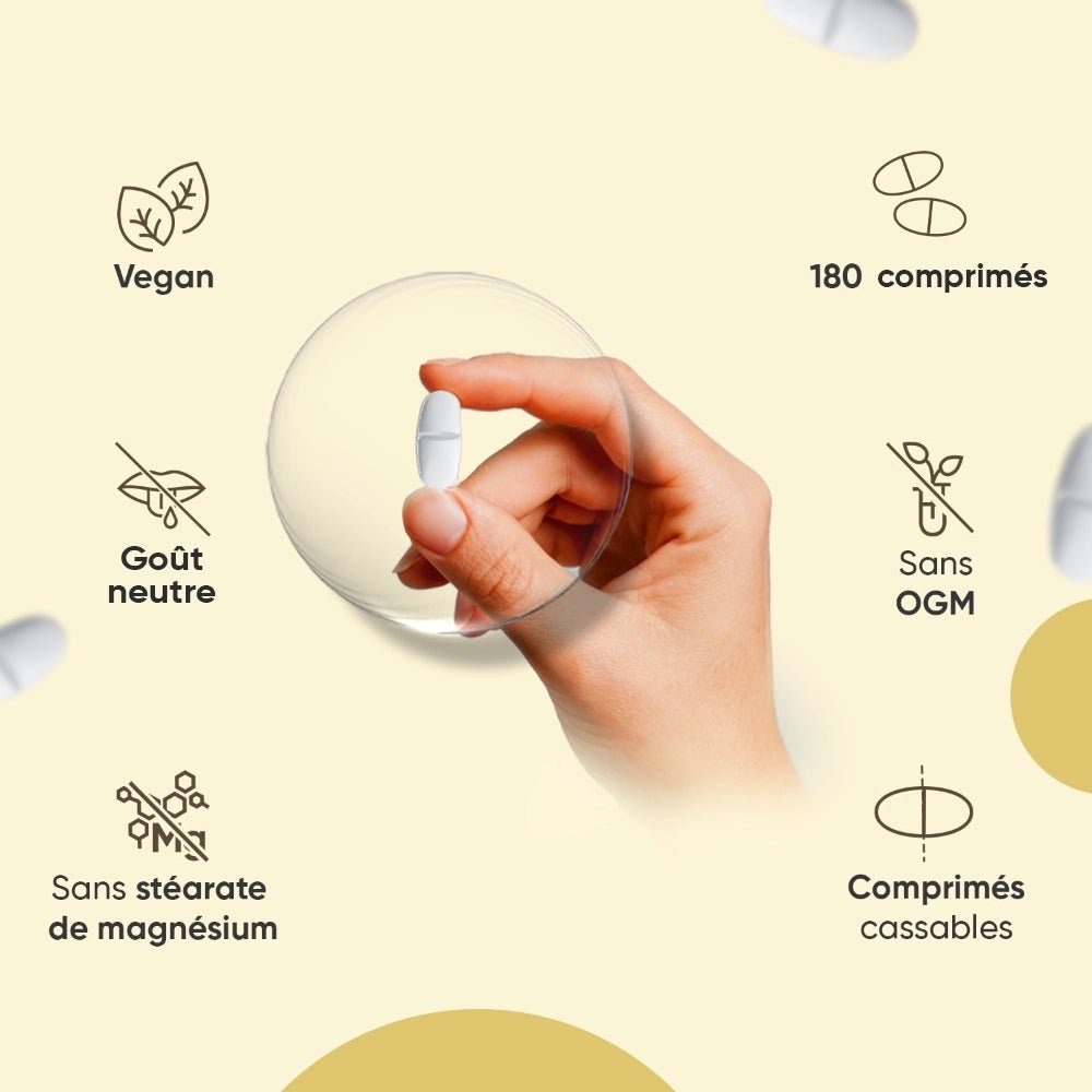 Vitamine C et zinc WeightWorld – comprimés – 4