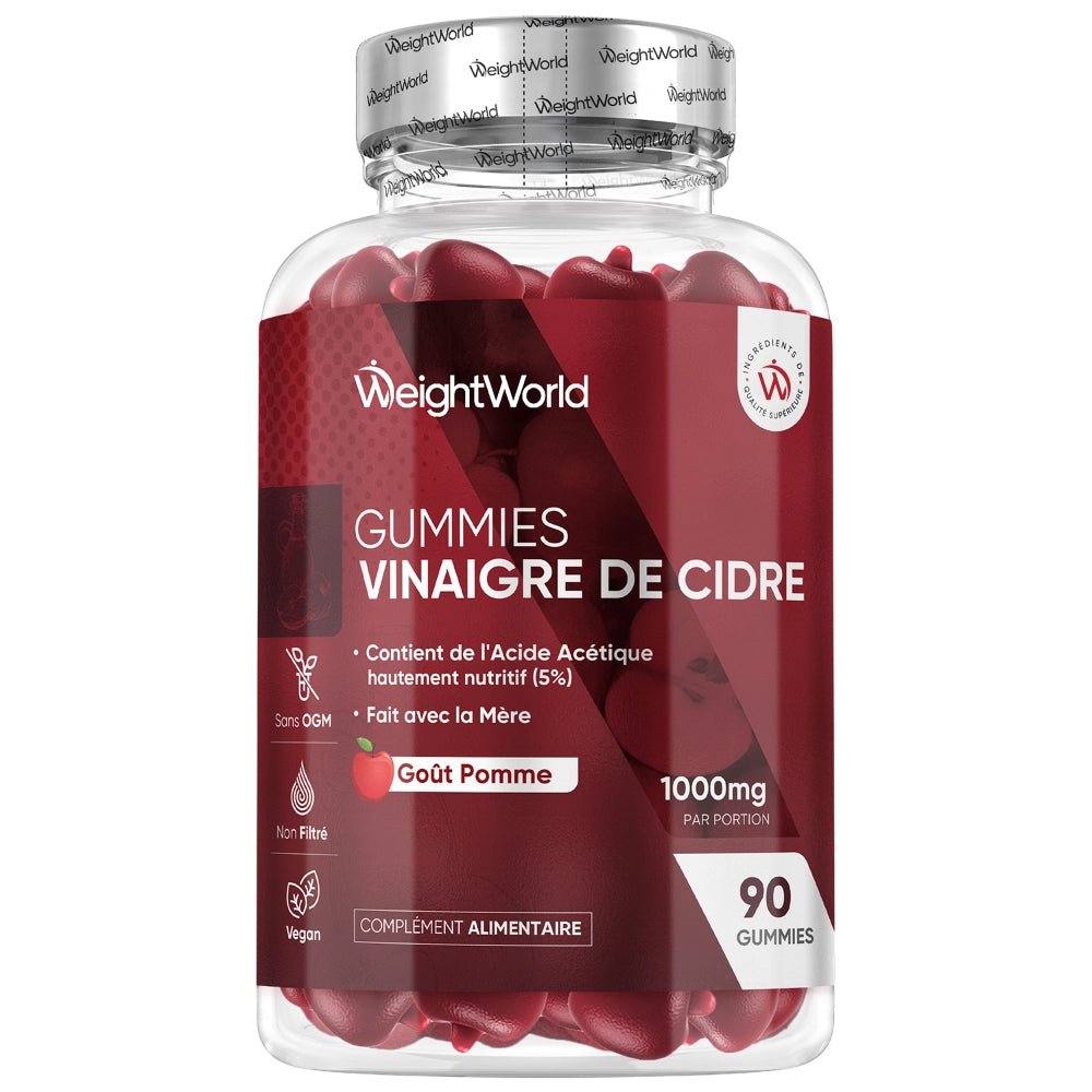 Gummies vinaigre de cidre de pomme WeightWorld