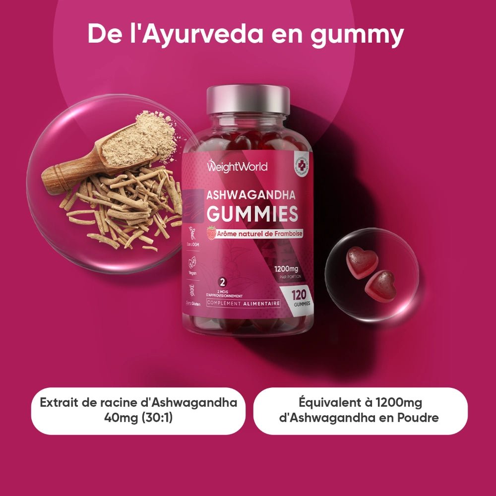 Ashwagandha gummies WeightWorld – 120 gummies – 2