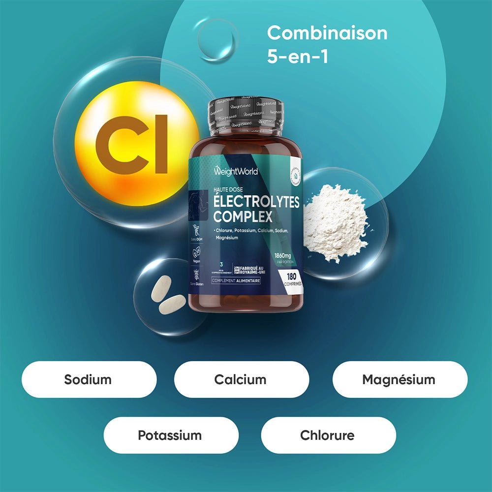 Électrolytes en comprimés WeightWorld – 2