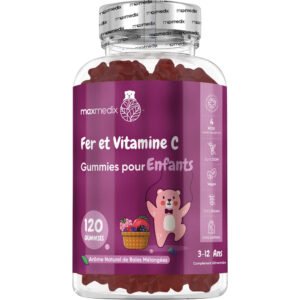 Gummies fer et vitamine C pour enfants WeightWorld – 120 gummies