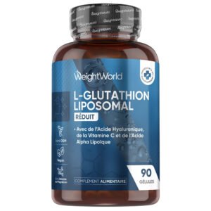 Complexe L-glutathion réduit liposomal (GSH) en gélules WeightWorld