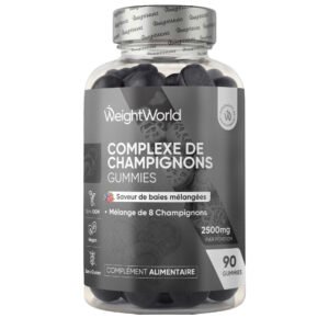 Complexe de 8 champignons en gummies WeightWorld