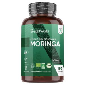 Moringa bio WeightWorld – 180 gélules