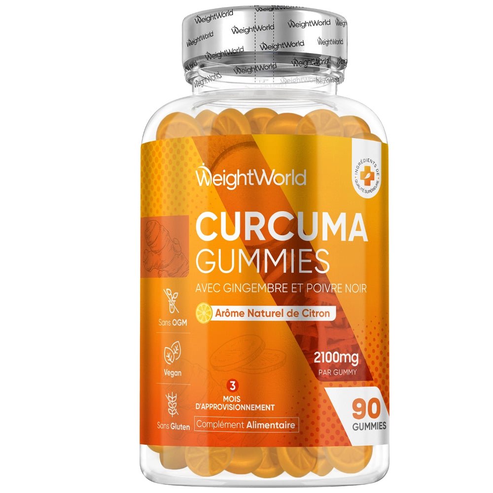 Gummies curcuma WeightWorld – 90 gummies