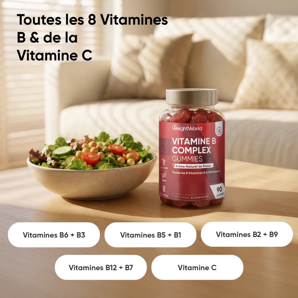 Vitamine B complexe en gummies WeightWorld – 90 gummies – 2