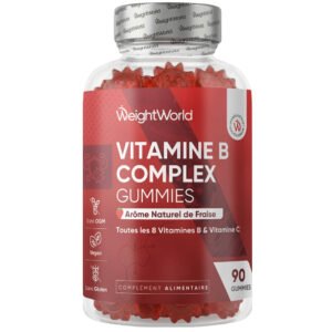 Vitamine B complexe en gummies WeightWorld – 90 gummies