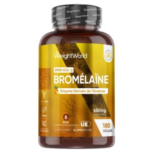 Broméline 650 mg WeightWorld – gélules