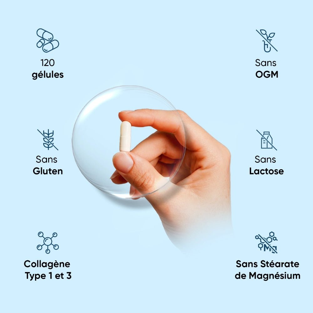 Collagène marin avec acide hyaluronique WeightWorld – gélules – 4
